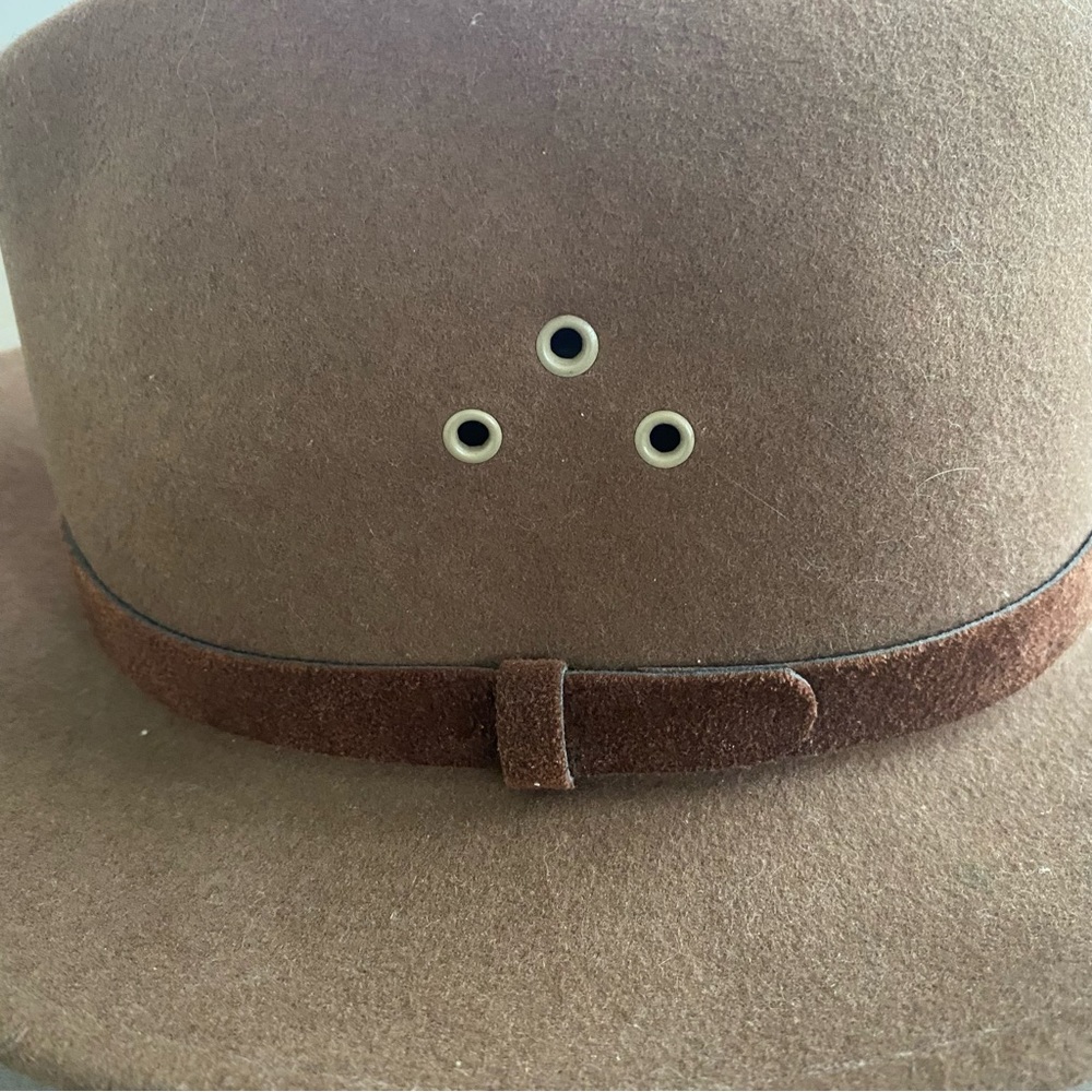 NWOT Country Gentleman Fedora 100% Wool Felt - Picture 5 of 7